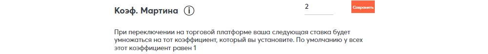 Коэффициент Мартина