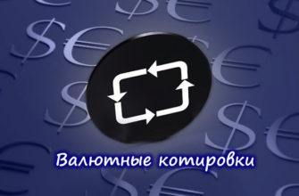 Валютные котировки. Понятие. Методы.