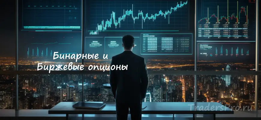 Торговля опционами бинарными и биржевыми